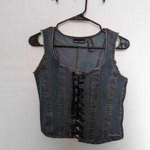 DKNY Jeans Denim Corset